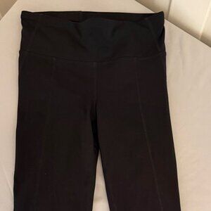 Women’s gap fit, sculpt compression, black leggings, size extra small